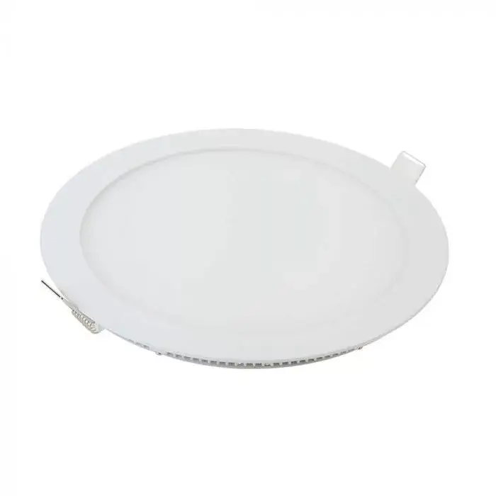 V-TAC Süllyeszthető kör alakú PRÉMIUM MINI LED panel 24W 4000K - 214873 Expressz kézbesítés