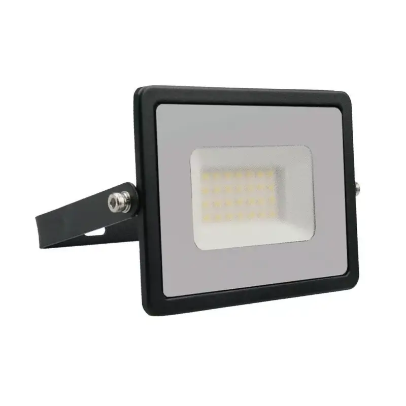 Azonnal elérhető V-TAC 30W LED reflektor E-széria 110° 4000K fekete házas - 215953