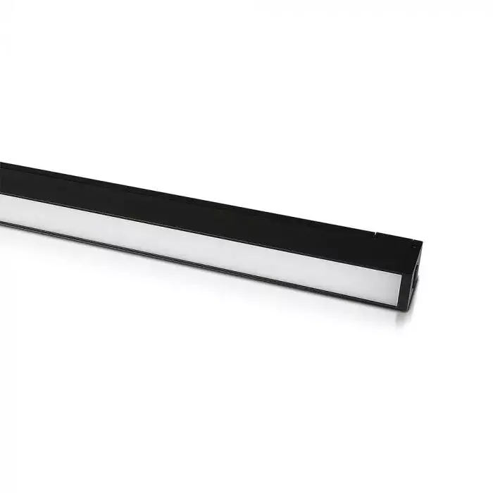 Szezonális akció V-TAC 30W LED Mágneses sínes lámpa IP20 24V 3000K - fekete - 7956