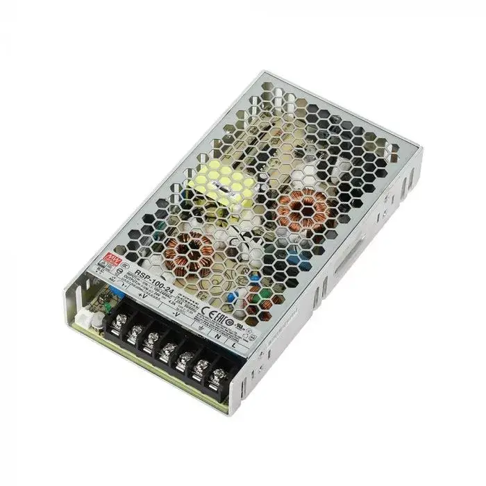 V-TAC LED Tápegység mágneses sínes világításhoz 100W 24V IP20 fémházas - 11144 Újdonság