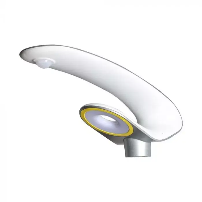 V-TAC LED Napelemes utcai lámpa RF távirányítóval, mozgás- és alkonykapcsolóval (SOLAR) 20W 120lm/W 4000K - 5505 Árcsökkenés