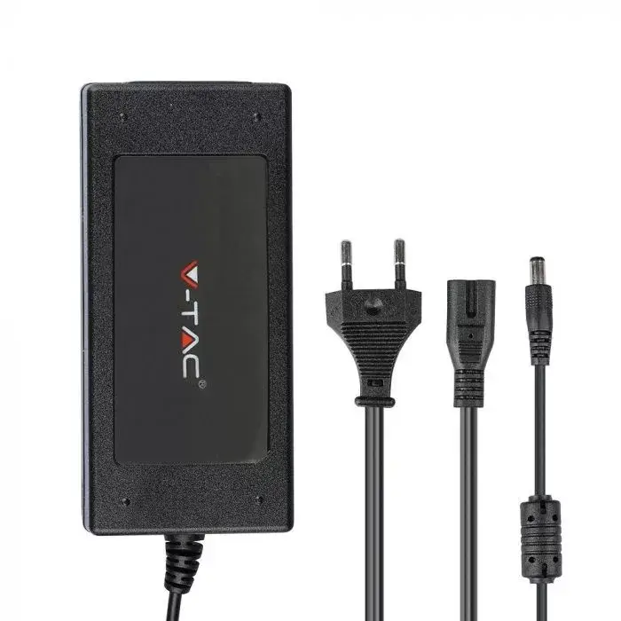 Ajánlat V-TAC LED Műanyagházas dugvillás tápegység 78W 6.5A 12V IP44 - 3240