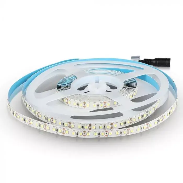 Legkelendőbb V-TAC LED szalag SMD2835 120LED/M SAMSUNG CHIP 12W/M 12V IP20 6400K - 325