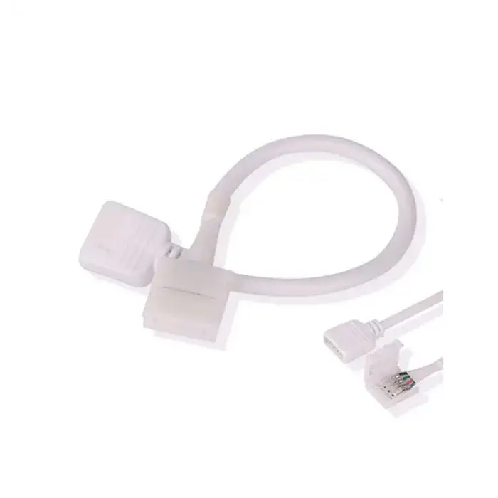 Legkelendőbb V-TAC Flexibilis tüskés csatlakozó 5050 RGB+W LED szalaghoz tüskével - 2588