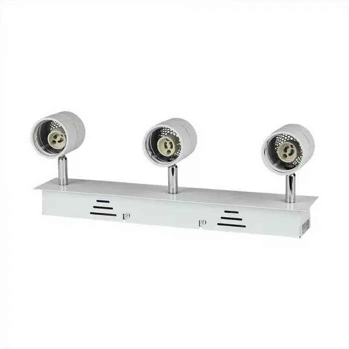 V-TAC Led 3 x GU10 Spot Sín szerelvény Fehér - 3619 Legjobb ár