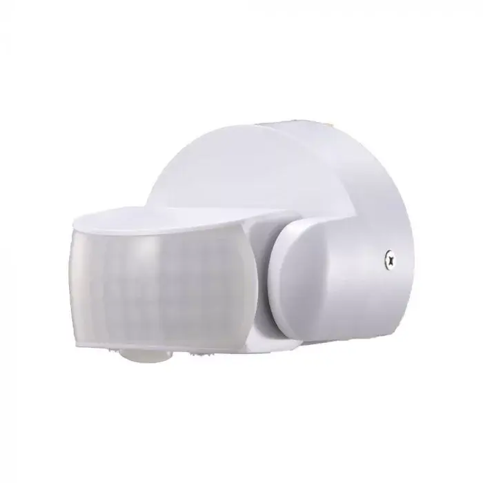 Népszerű V-TAC infravörös mozgásérzékelő 180°/360° IP65 - fehér- 6611