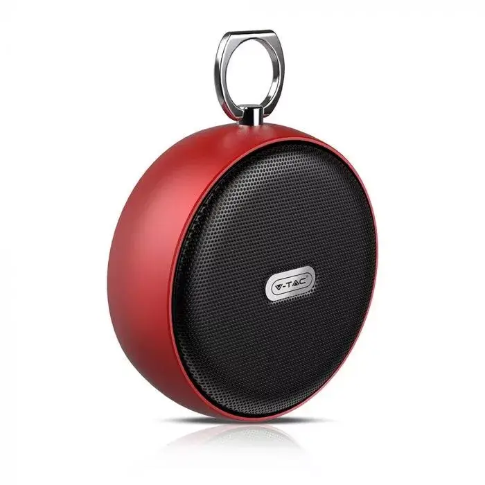 Kiárusítás V-TAC BLUETOOTH HANGSZÓRÓ 4W 800mAh - piros - 7716