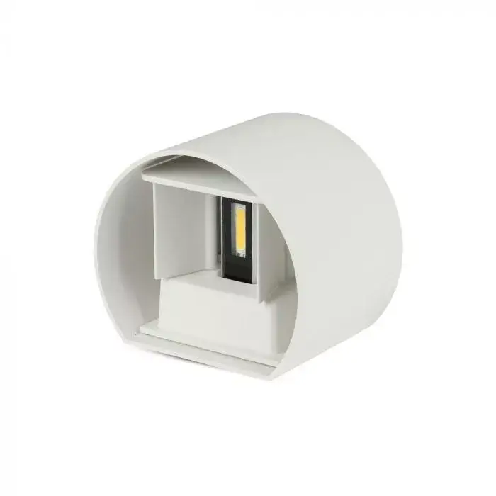 V-TAC 6W led fali lámpatest kerek, fehér 4000K - IP65 - 7091 Azonnal elérhető