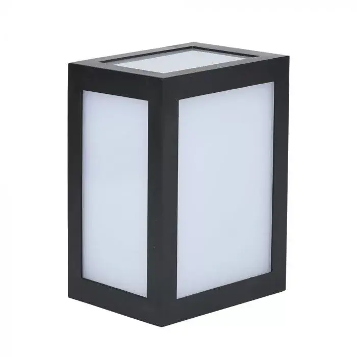 Vedd meg most V-TAC 12W LED Fali lámpa fekete színű 6400K - IP65 - 8342