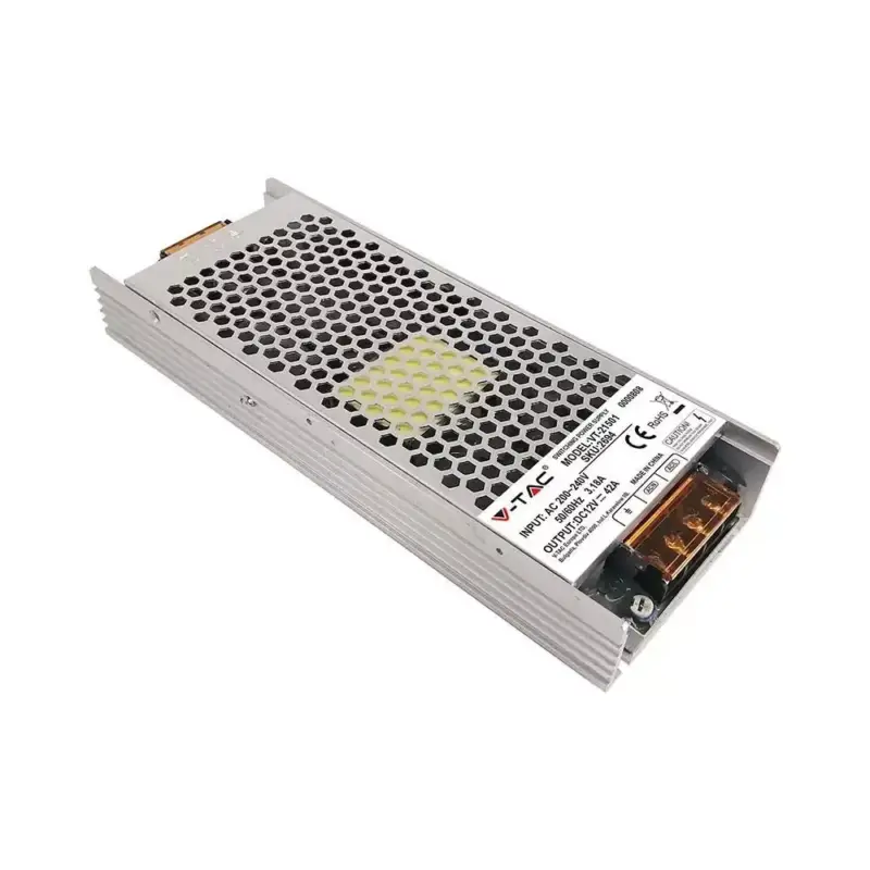 V-TAC LED Fémházas szerelhető tápegység 500W 42A 12V IP20 - 2694 Gyors kiszállítás