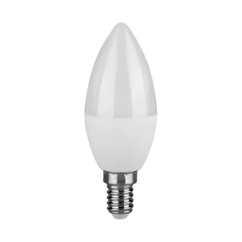 V-TAC LED izzóE14 C37 3.7W 180° 4000K gyertya - 214166 Szuper ajánlat