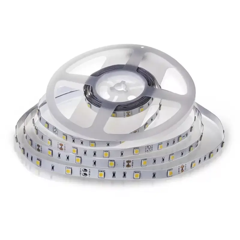 V-TAC LED szalag SMD5050 30LED/M 6W/M 12V IP20 6400K - 212133 Kedvezményes ár