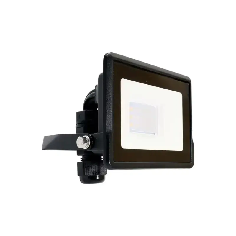 V-TAC 10W LED REFLEKTOR 100° 6500K FEKETE HÁZAS (SAMSUNG CHIP) - 20306 Gyors szállítás