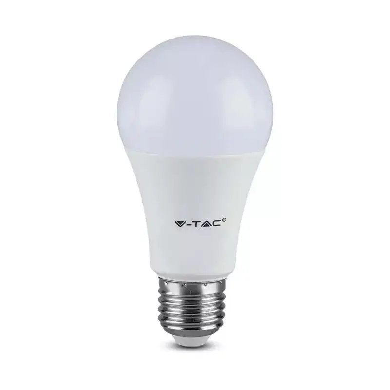 V-TAC LED izzóE27 A60 8.5W 200° 6500K gömb - 217262 Azonnal elérhető
