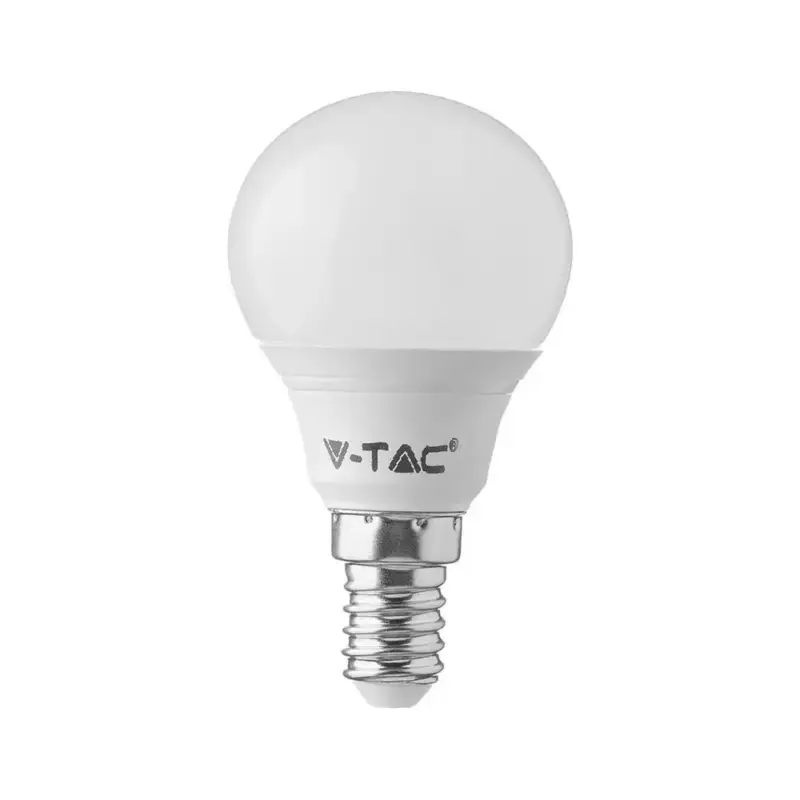 Népszerű V-TAC LED izzócsomag (3 db) E14 P45 4.5W 180° 3000K kisgömb - 217357