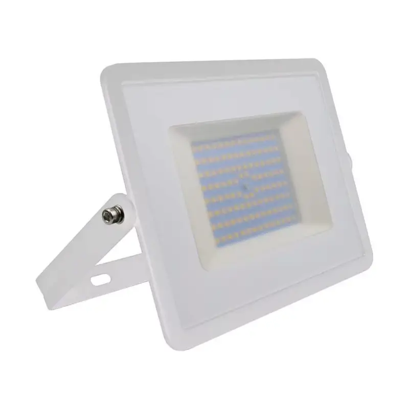 Szuper ajánlat V-TAC 100W LED reflektor E-széria 110° 3000K fehér házas - 215967