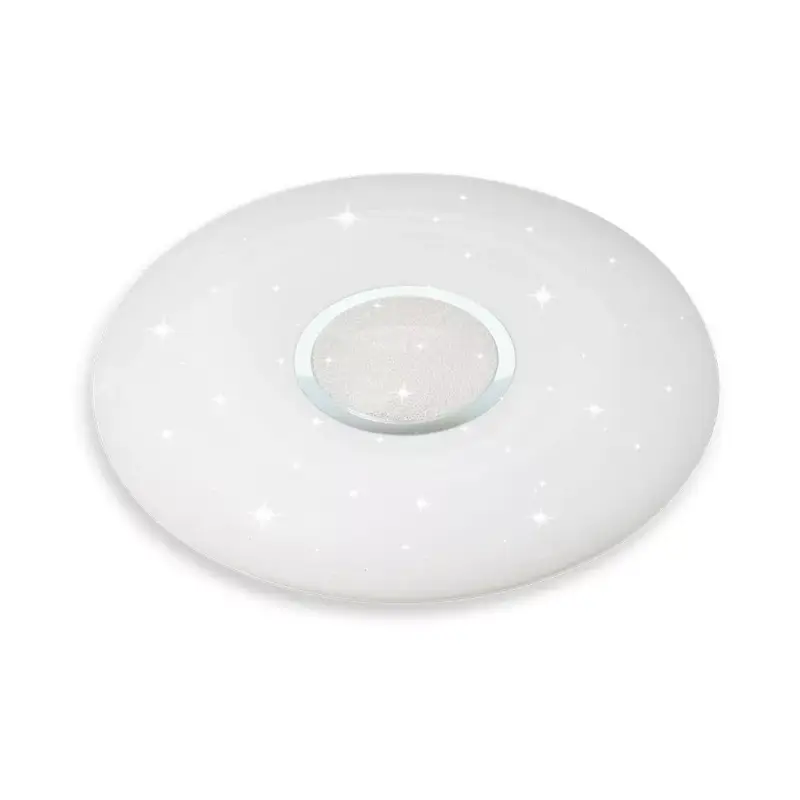 V-TAC Led mennyezeti lámpa csillagos búrával távirányítóval Φ493 30W/60W/30W - 2114911 Csak ma