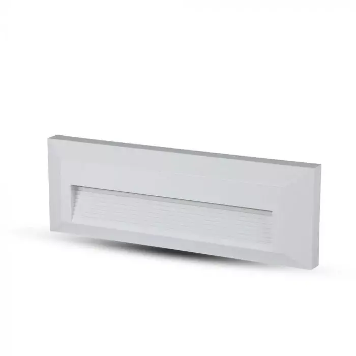 V-TAC Led lépcsőlámpa téglalap forma 3W fehér 4000K - 211326 Szezonális akció