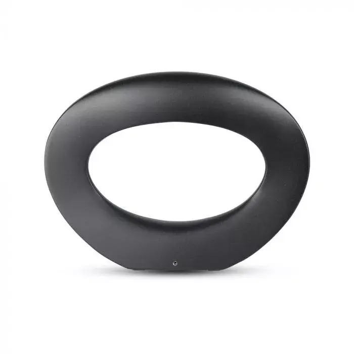 Szuper ajánlat V-TAC 9W LED Fali lámpa fekete színű 3000K - IP65 - 218309
