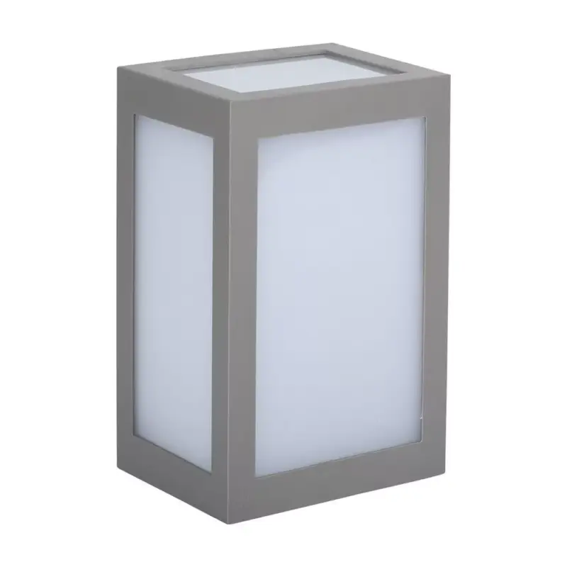 V-TAC 12W LED Fali lámpa szürke színű 4000K - IP65 - 218338 Korlátozott ajánlat