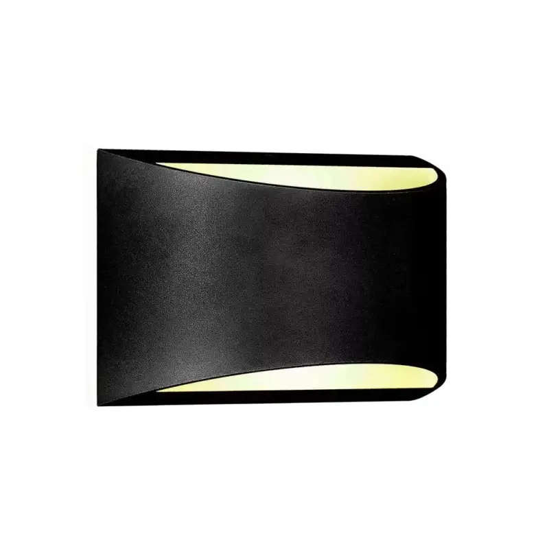 Vásárlói kedvenc V-TAC LED Fali lámpa 9W IP54 4000K - fekete - 218684