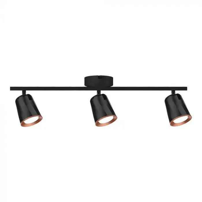 Alacsony ár V-TAC LED 15W mennyezeti lámpa fekete- 4000K - 218261