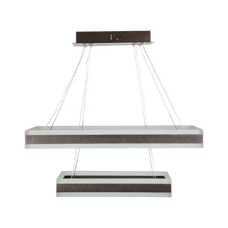 V-TAC 113W Led dimmelhető dizájn függeszték - barna - 3000K - 213988 Népszerű