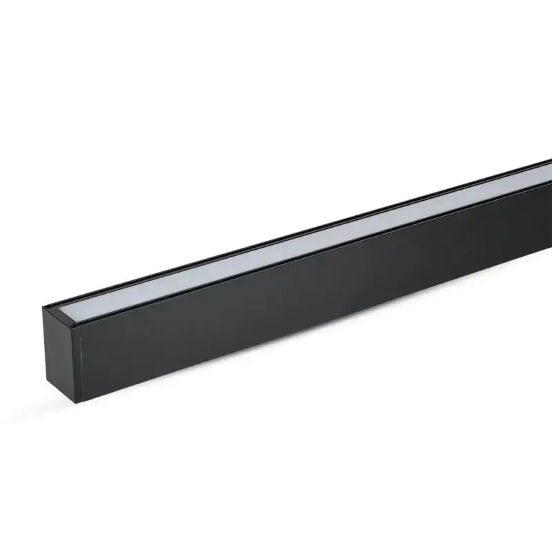 V-TAC Függeszthető lineáris LED dimmelhető lámpatest 40W 120cm Samsung chip 3000K fekete - 20462 Újdonság