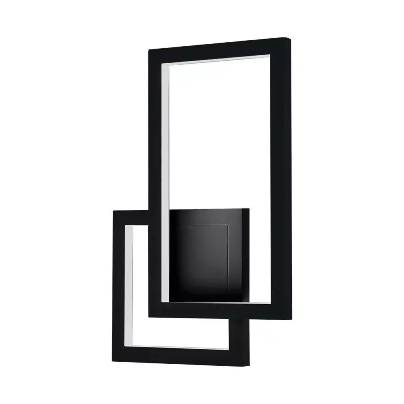 Nézd meg most V-TAC 20W LED design fali lámpatest - fekete - 3000K - 6842