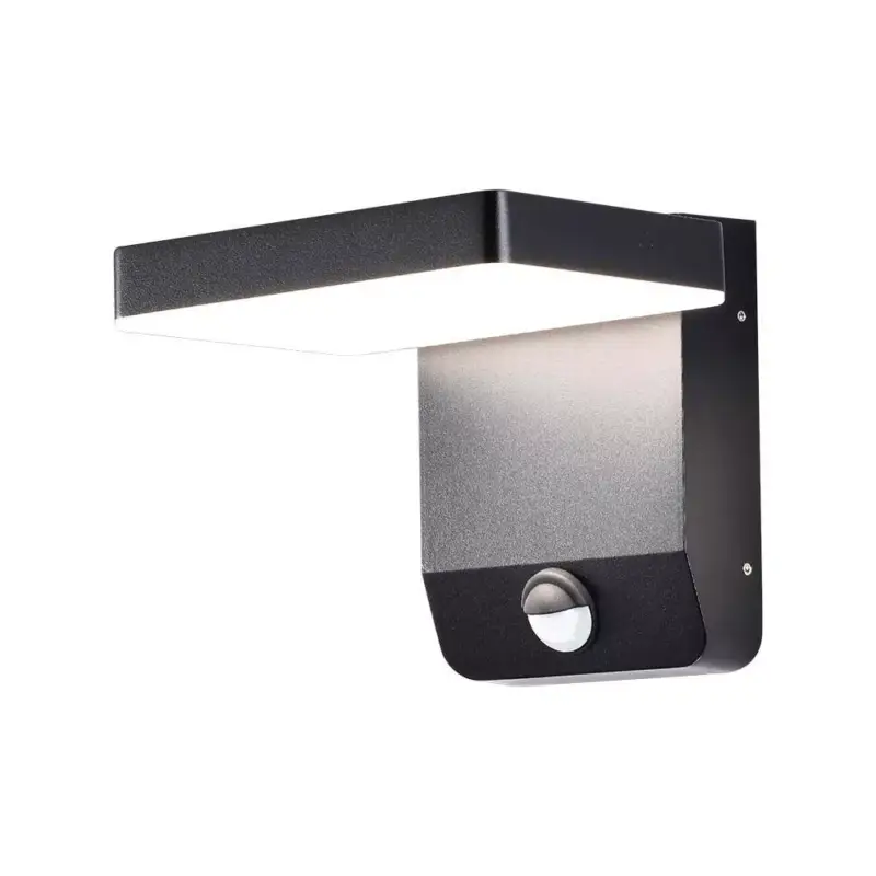 V-TAC 17W LED kültéri lámpa mozgásérzékelővel IP65 fekete színű 4000K - 2949 Vedd meg online