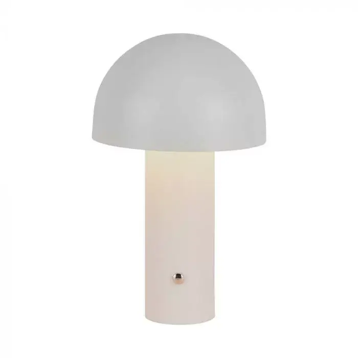 V-TAC 3W LED Tölthető Asztali lámpa - 1800mAh - fehér - 7899 Újdonság