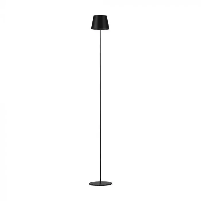 Csak ma V-TAC 4W LED Állólámpa 4400mA Akkumulátor 3000K - fekete - 7009