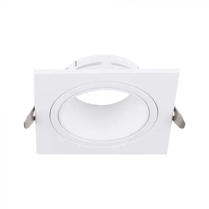 Szuper ajánlat V-TAC Led GU10 Spot Keret Négyzet Alakú Fehér - 10297