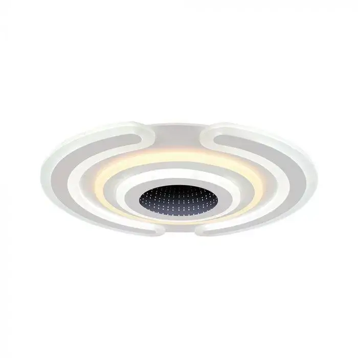 V-TAC 95W Smart Dekoratív mennyezeti LED lámpa távirányítóval 3in1- 15358 Expressz szállítás