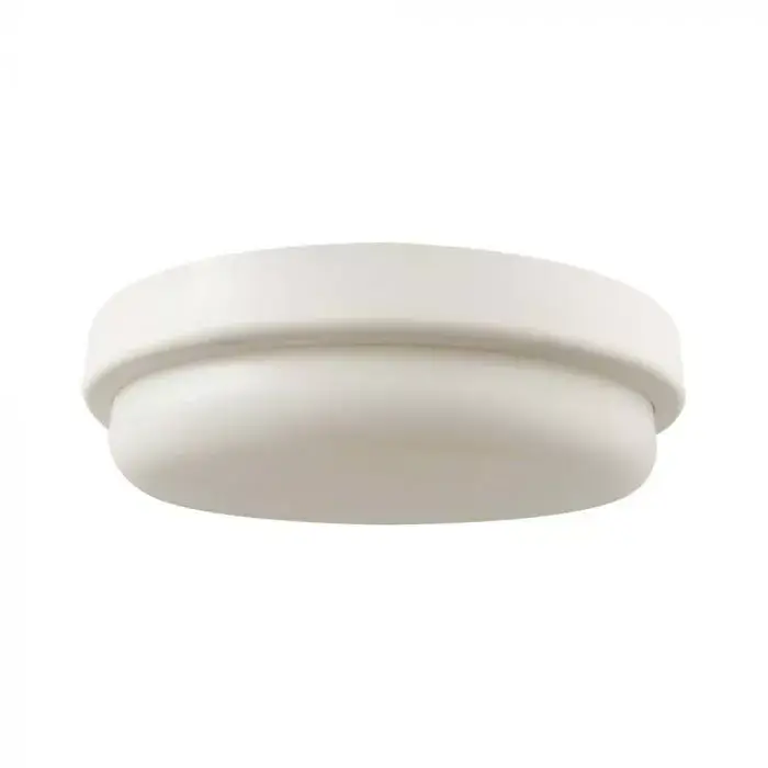 Biztonságos fizetés V-TAC LED mennyezeti lámpatest, fehér 12W 4000K IP54 - 10196