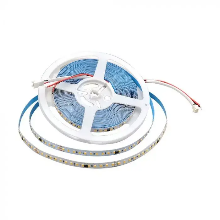 V-TAC futófény LED szalag (23610-es vezérlővel működik) SMD2835 120LED/M 10W/M 800lm/M 24V IP20 3000K - 23607 Biztonságos fizetés