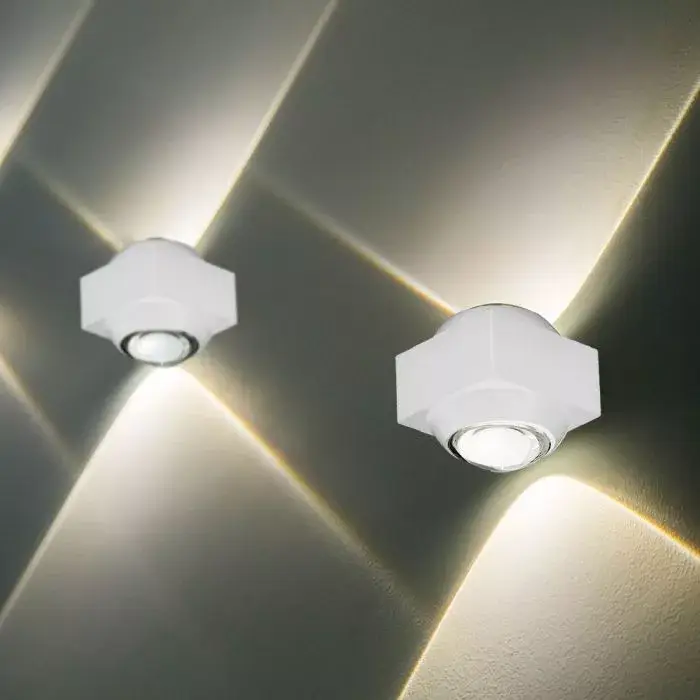 V-TAC LED 2W Fali lámpatest, Fehér - 4000K - IP54 - 23031 Outlet