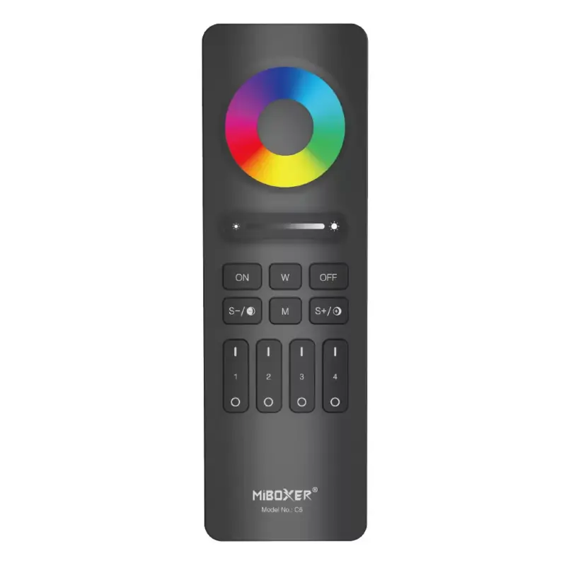 Mi Light - Miboxer RF Távirányító RGB+CCT LED szalaghoz 4 zónás - C5 Alacsony ár