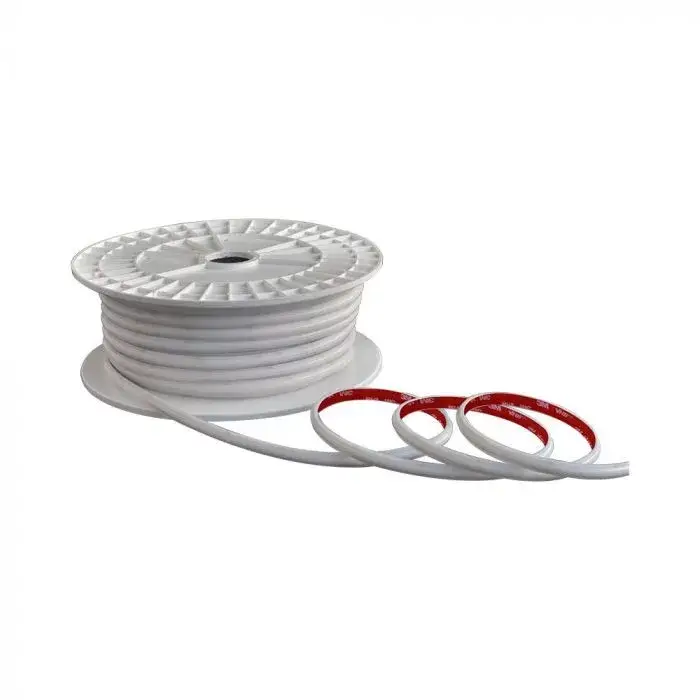 V-TAC LED szalag SMD2025 286LED/M 12.5W/M 220V IP65 4000K 50M/Tekercs - 23722 Biztonságos fizetés