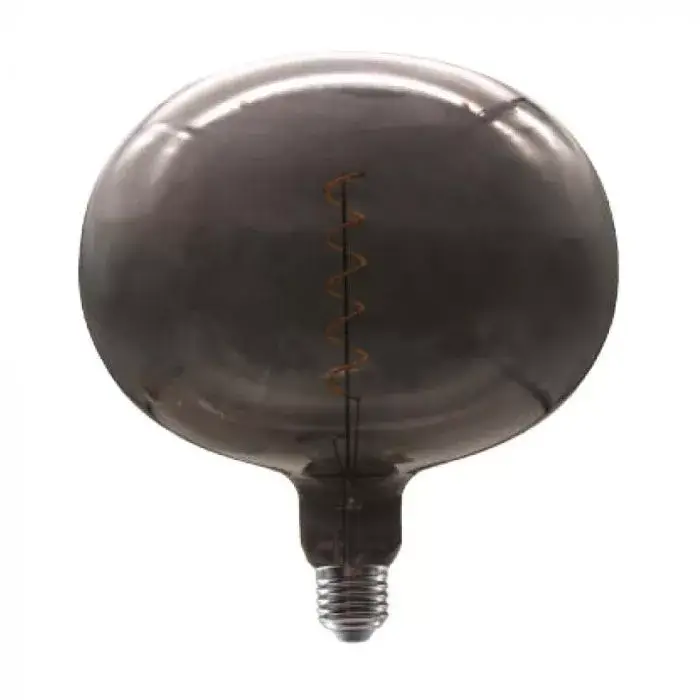 V-TAC Fekete LED izzó filament COGE27 4W Nagy gömb - 8057 Biztonságos fizetés