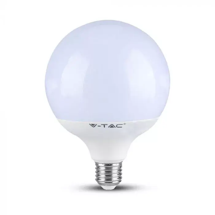 V-TAC LED izzóE27 G120 18W 200° 6400K nagygömb (Samsung Chip) - 21125 Azonnal elérhető