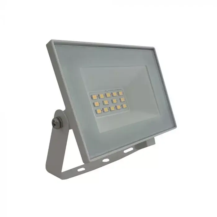 V-TAC 10W LED reflektor 110° 6500K fehér házas - 23973 Gyors szállítás