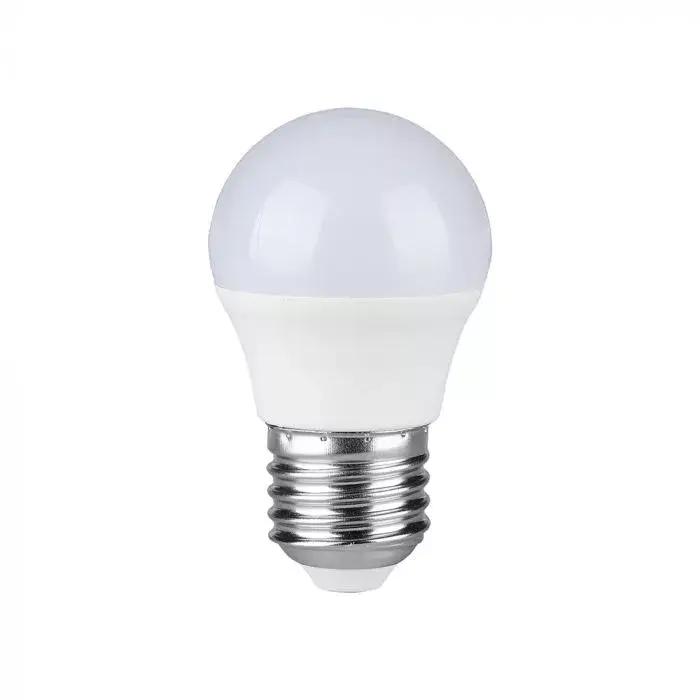 Utolsó esély V-TAC LED izzóE27 G45 6.5W 180° 4000K kisgömb - 23879