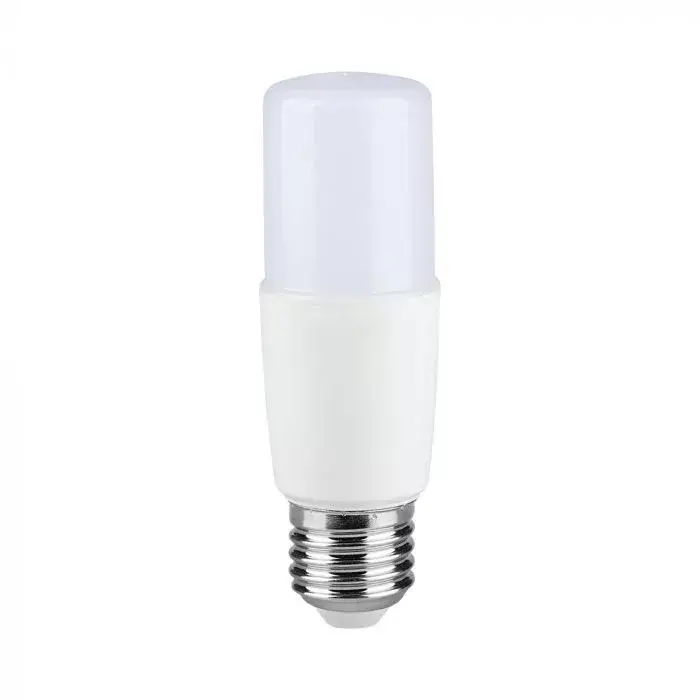 V-TAC LED izzóE27 T37 7.5W 230° 4000K STIK, henger - 24034 Végkiárusítás