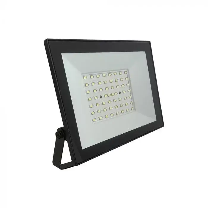Kedvezményes ár V-TAC 50W LED reflektor 110° 4000K fekete házas - 23988