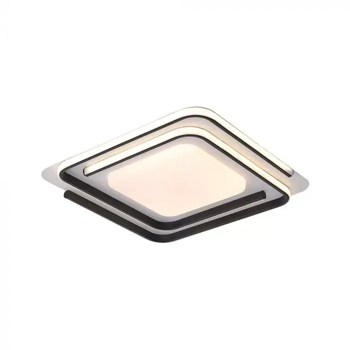 V-TAC 60W Dekoratív mennyezeti LED lámpa távirányítóval 3in1- 24178 Újdonság