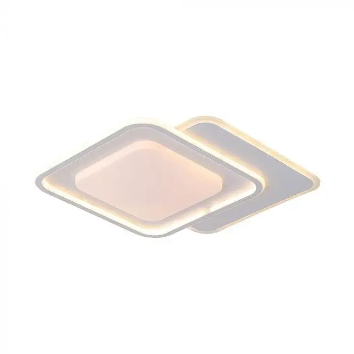 Prémium V-TAC 60W Dekoratív mennyezeti LED lámpa távirányítóval 3in1- 24177