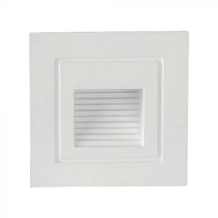 V-TAC Led lépcsőlámpa négyzet forma 3W 3000K - 10376 Outlet