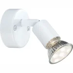 Akció Globo OLANA spotlámpa fehér fém GU10-LED IP20 - 57381-1L