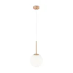Azonnal elérhető Maytoni Basic form függeszték fém, üveg, arany, fehér, E14 - MOD321PL-01G3